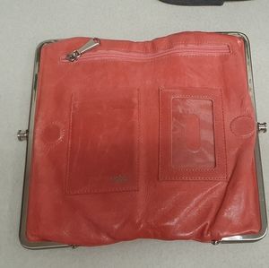 Hobo Pink Bifold Wallet